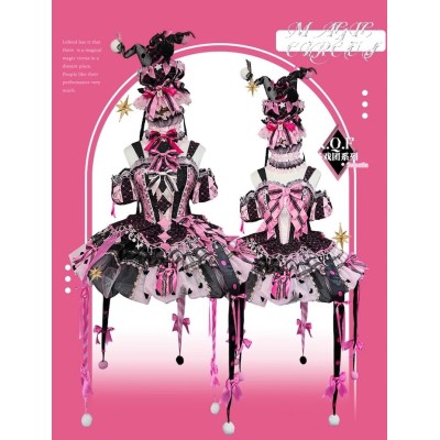Mie Ye Magic Circus Black Pink Sweetie JSK and Sets(Reservation/Full Payment Without Shipping)
